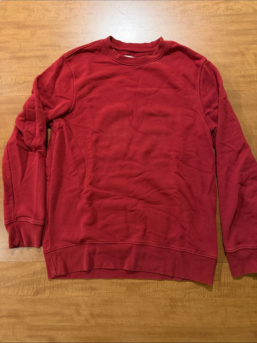 Goodfellow & Co Red Crewneck Pullover